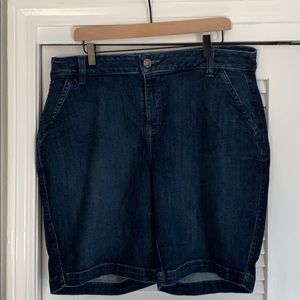 Lane Bryant Jean Bermuda Shorts